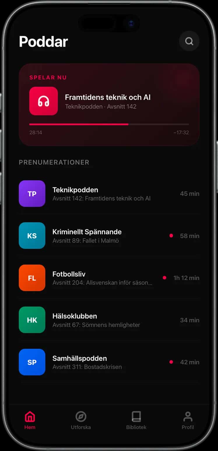 Mobilapp för Android – logistik