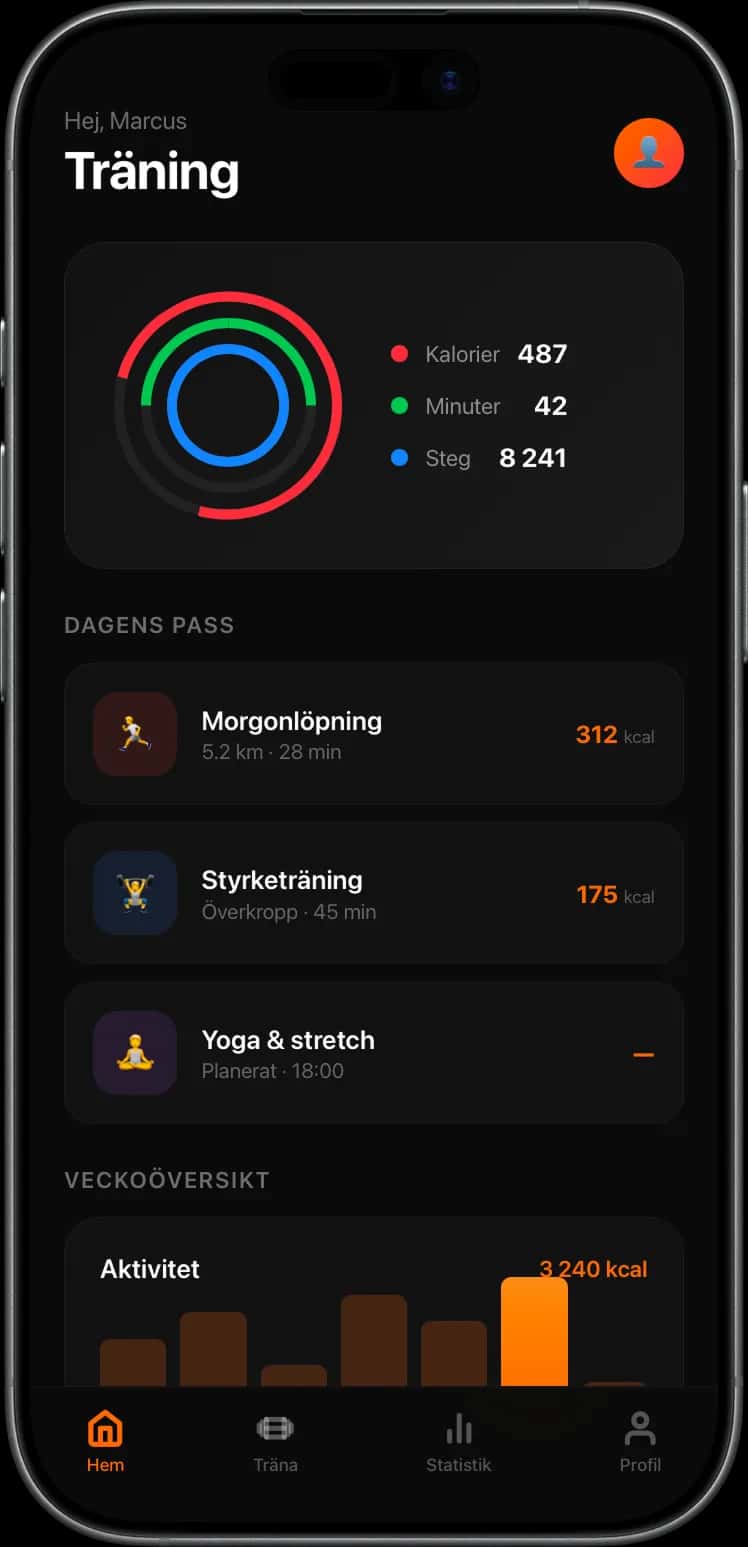 Mobilapp för iOS – e-handel Stockholm