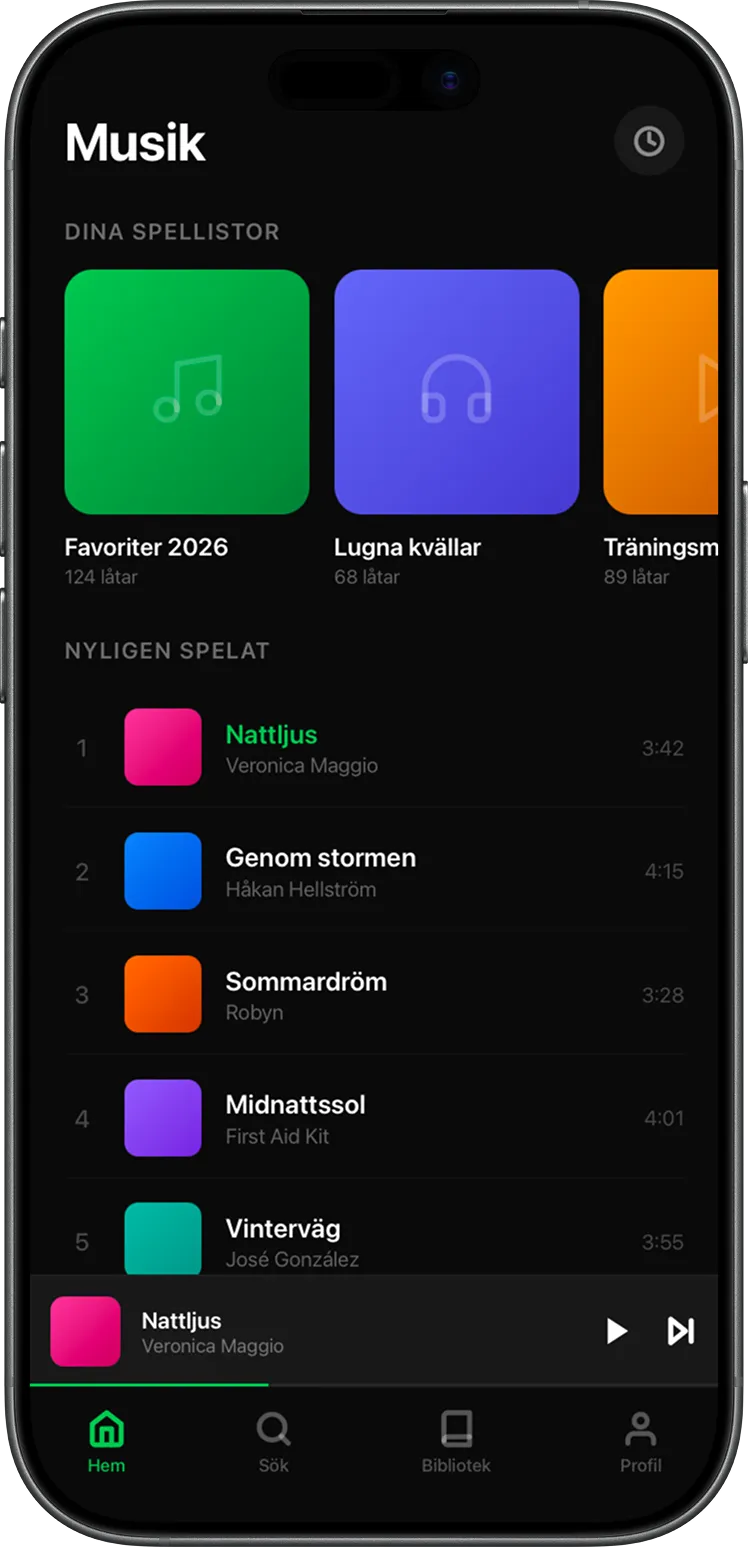 App Store app – resor och navigation
